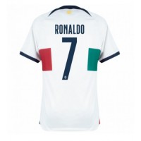 Echipament fotbal Portugalia Cristiano Ronaldo #7 Tricou Deplasare Mondial 2022 maneca scurta